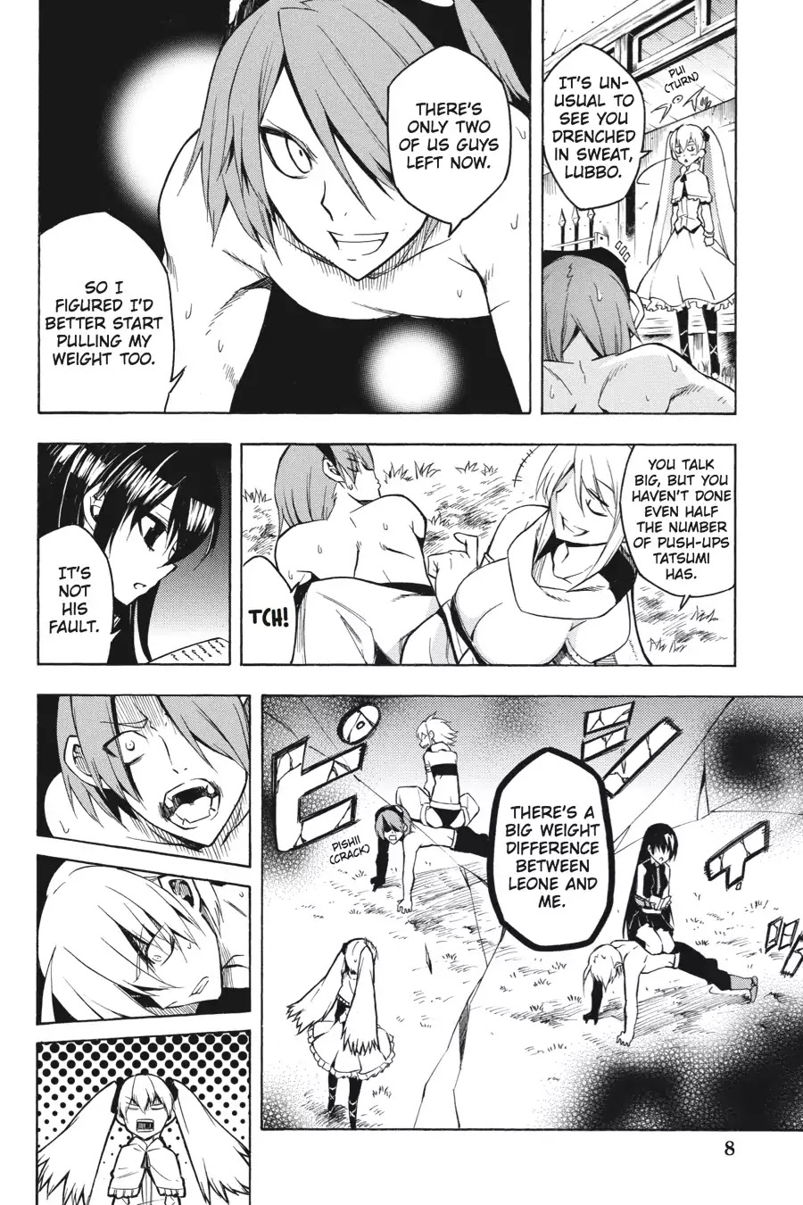 Akame ga Kill! Chapter 15 page 8 - Chapter 15: Kill The Suffering