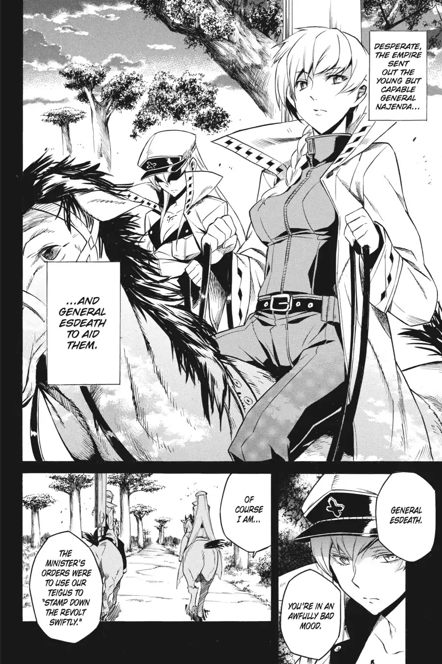 Akame ga Kill! Chapter 16 page 12 - Chapter 16: Kill The Combat Mania
