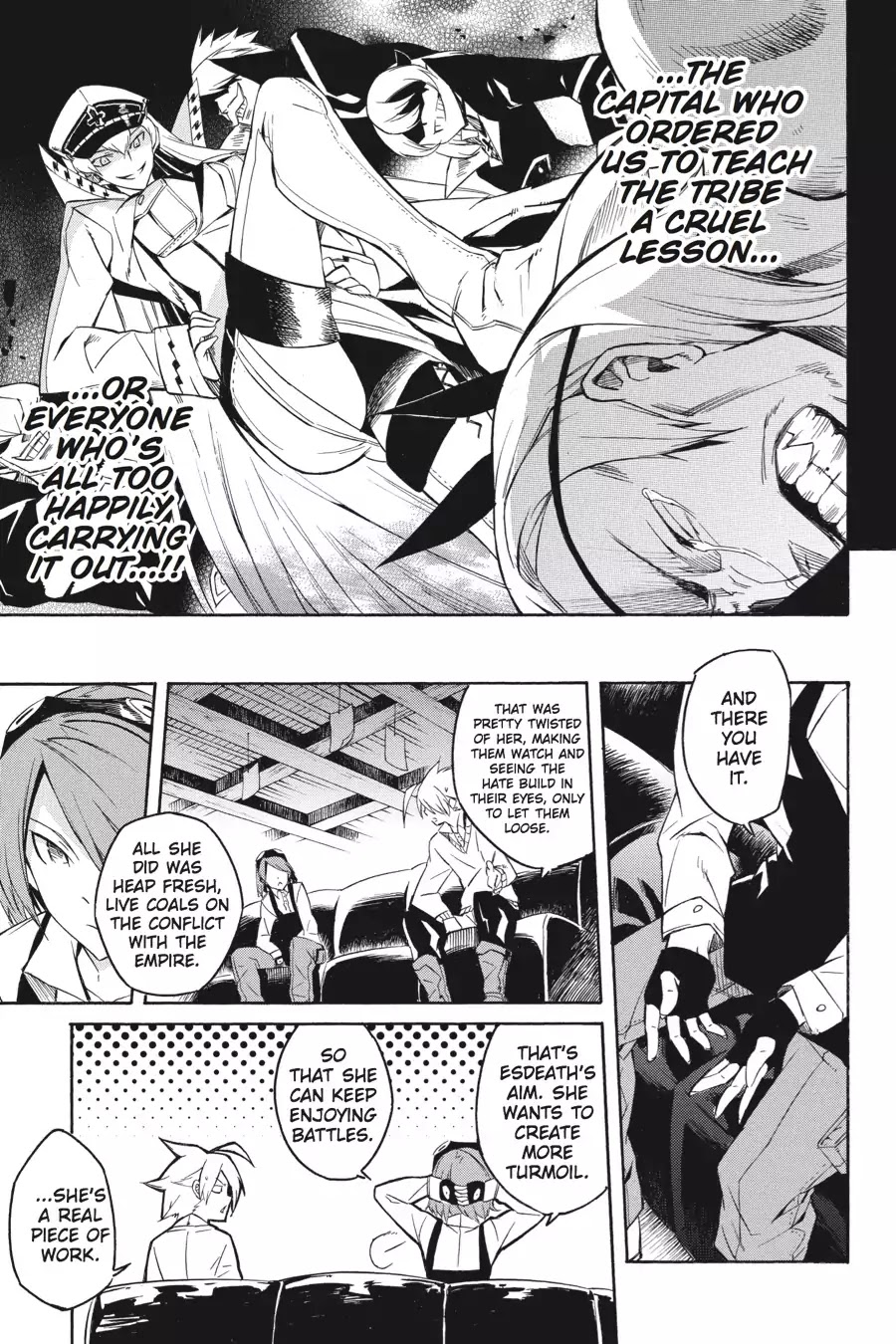 Akame ga Kill! Chapter 16 page 22 - Chapter 16: Kill The Combat Mania