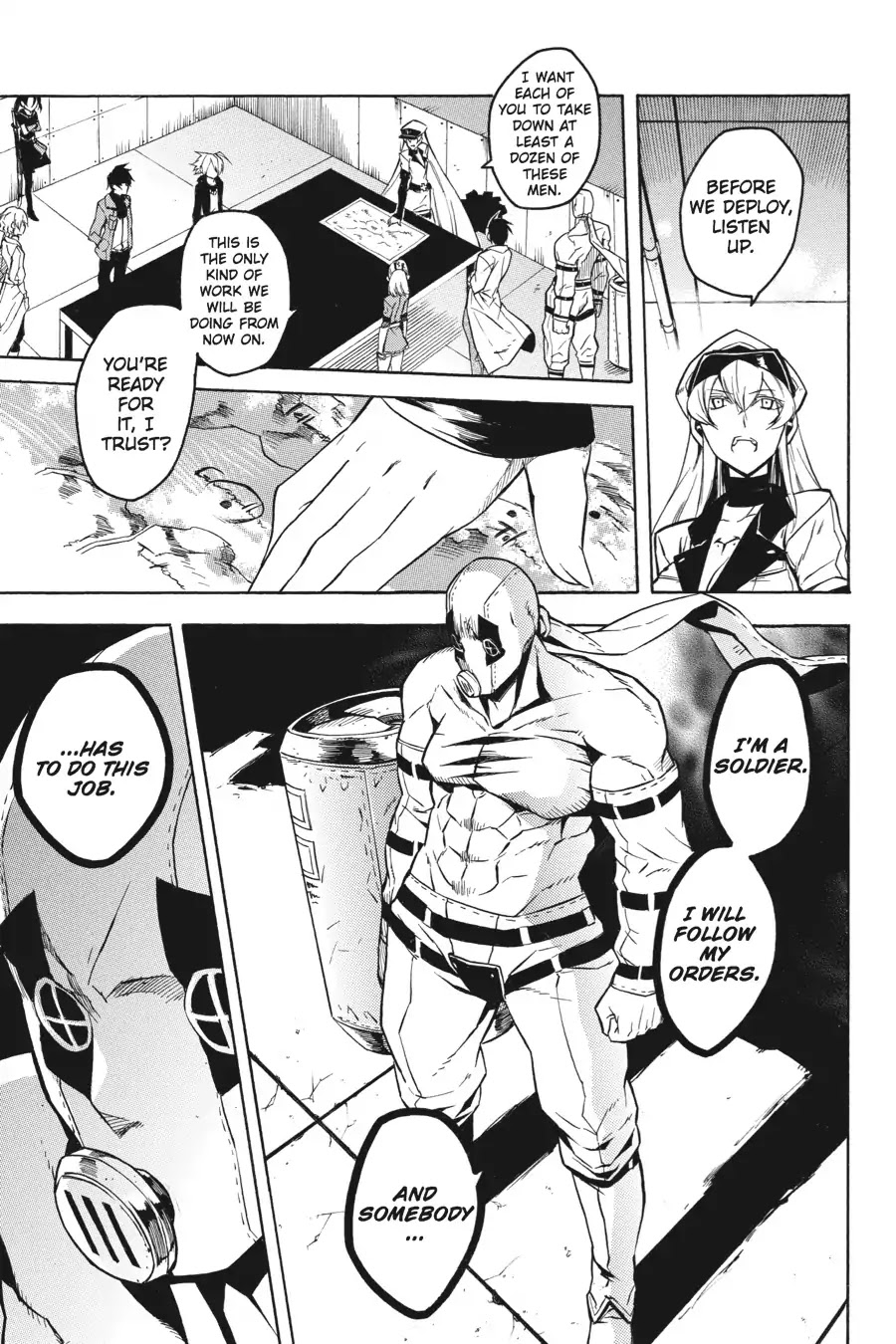 Akame ga Kill! Chapter 17 page 11 - Chapter 17: Kill The Bandits