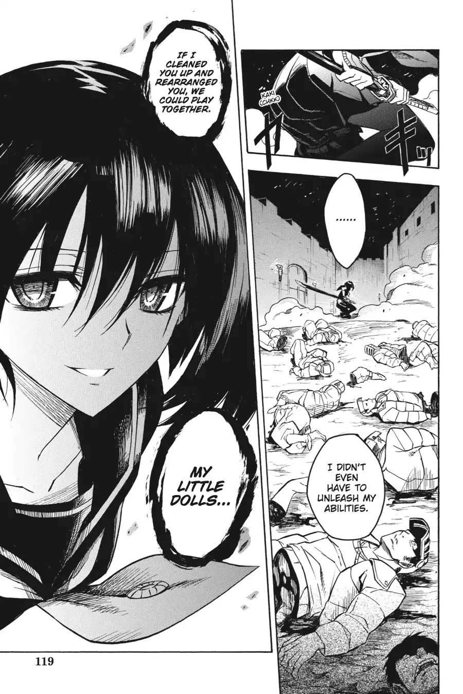 Akame ga Kill! Chapter 17 page 30 - Chapter 17: Kill The Bandits