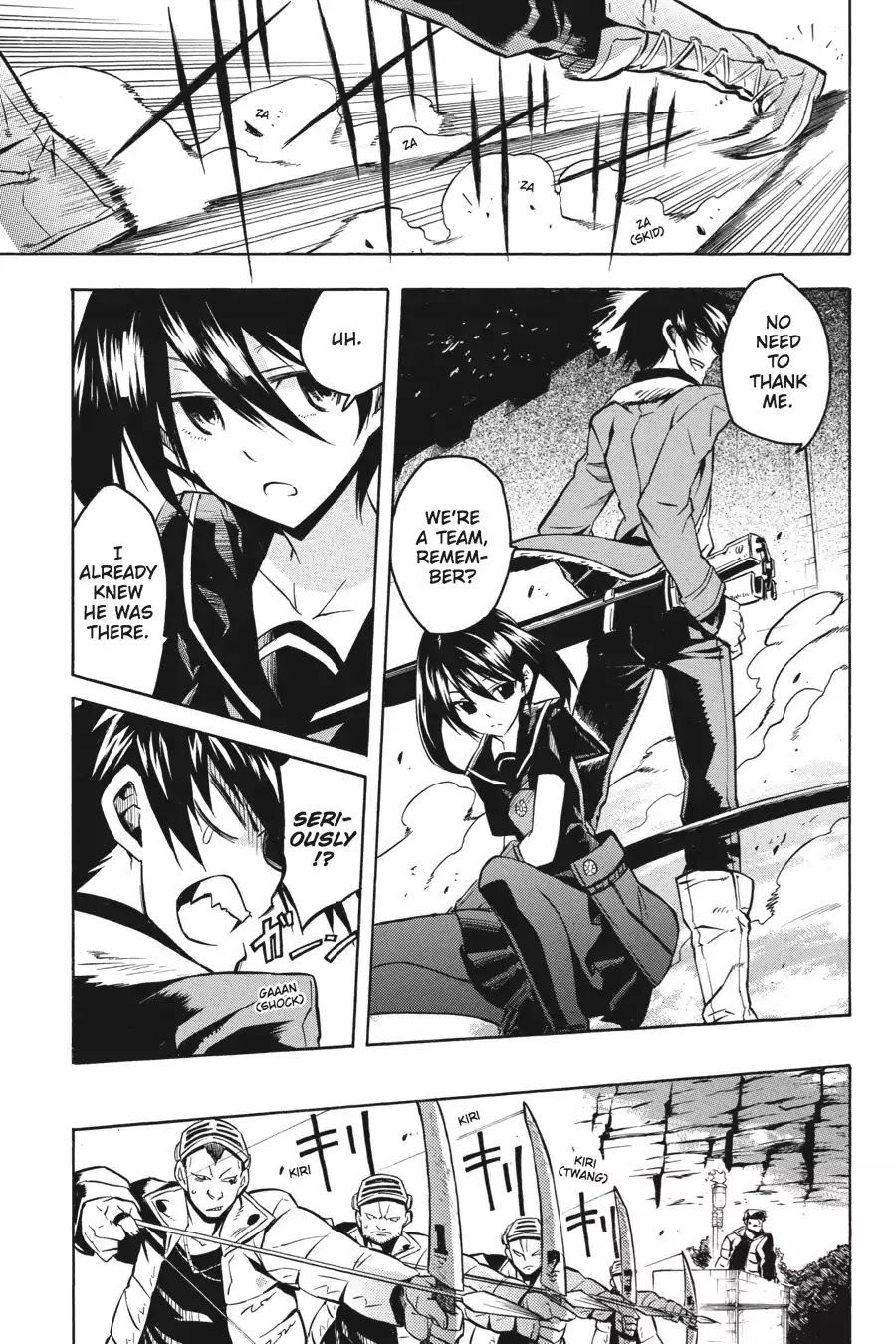 Akame ga Kill! Chapter 17 page 32 - Chapter 17: Kill The Bandits