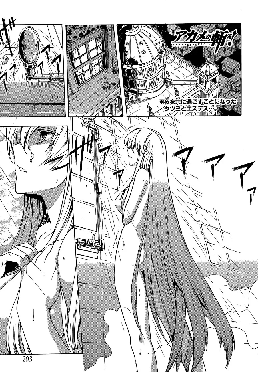 Akame ga Kill! Chapter 18 page 1 - Chapter 18 : Kill the Temptation