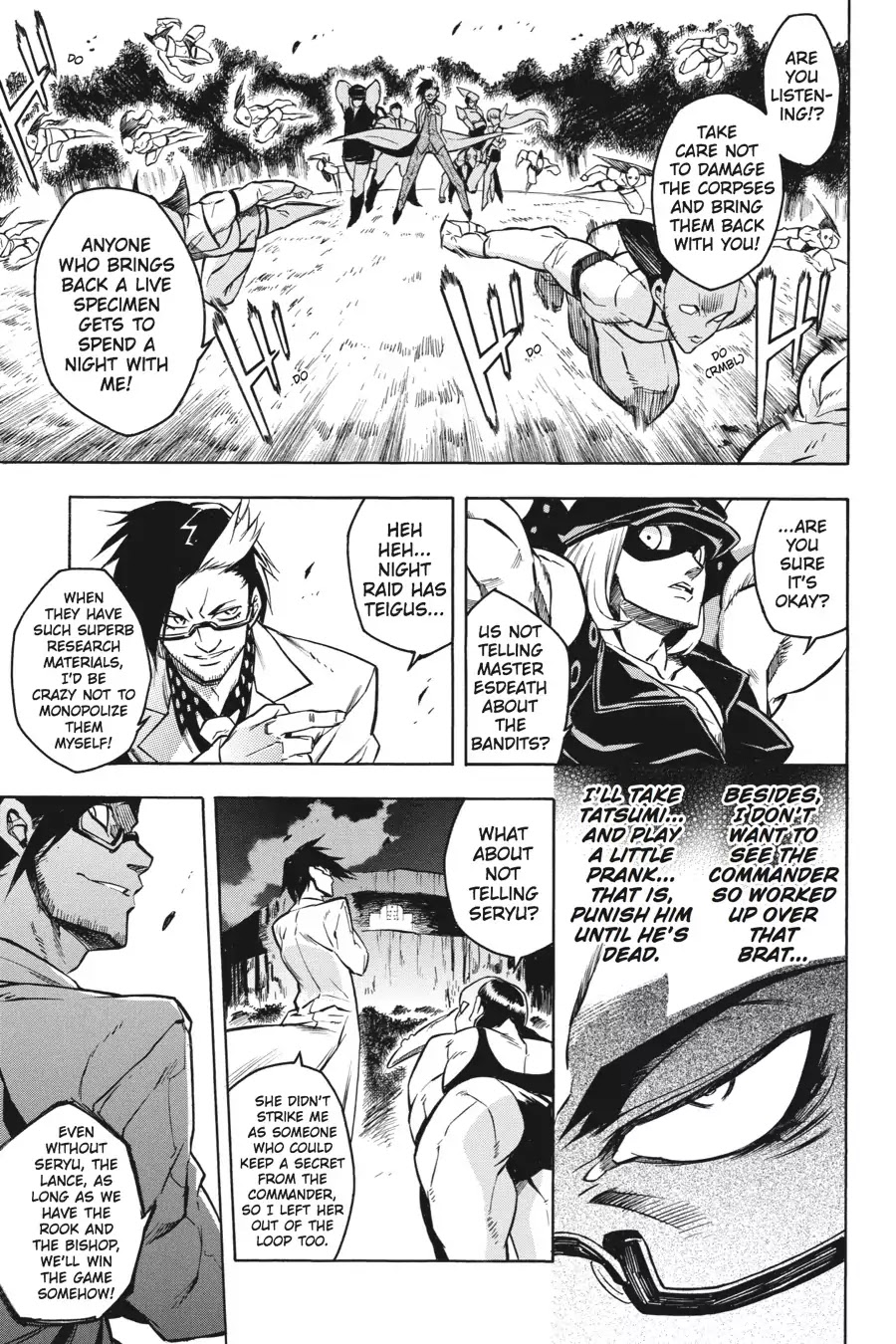 Akame ga Kill! Chapter 20 page 12 - Chapter 20: Kill The Intruders