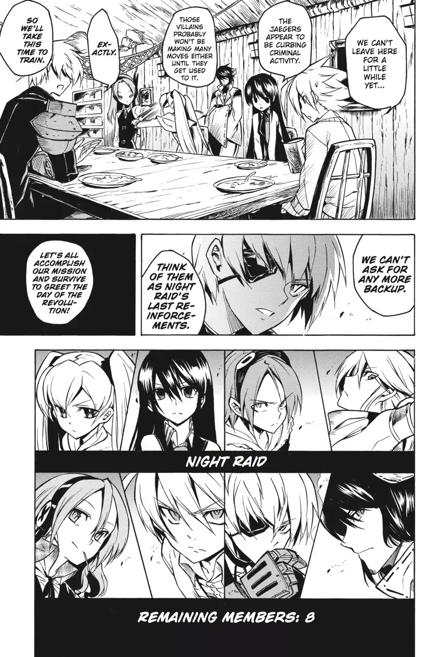 Akame ga Kill! Chapter 22 page 21 - Chapter 22: Kill The Unexplored Territory