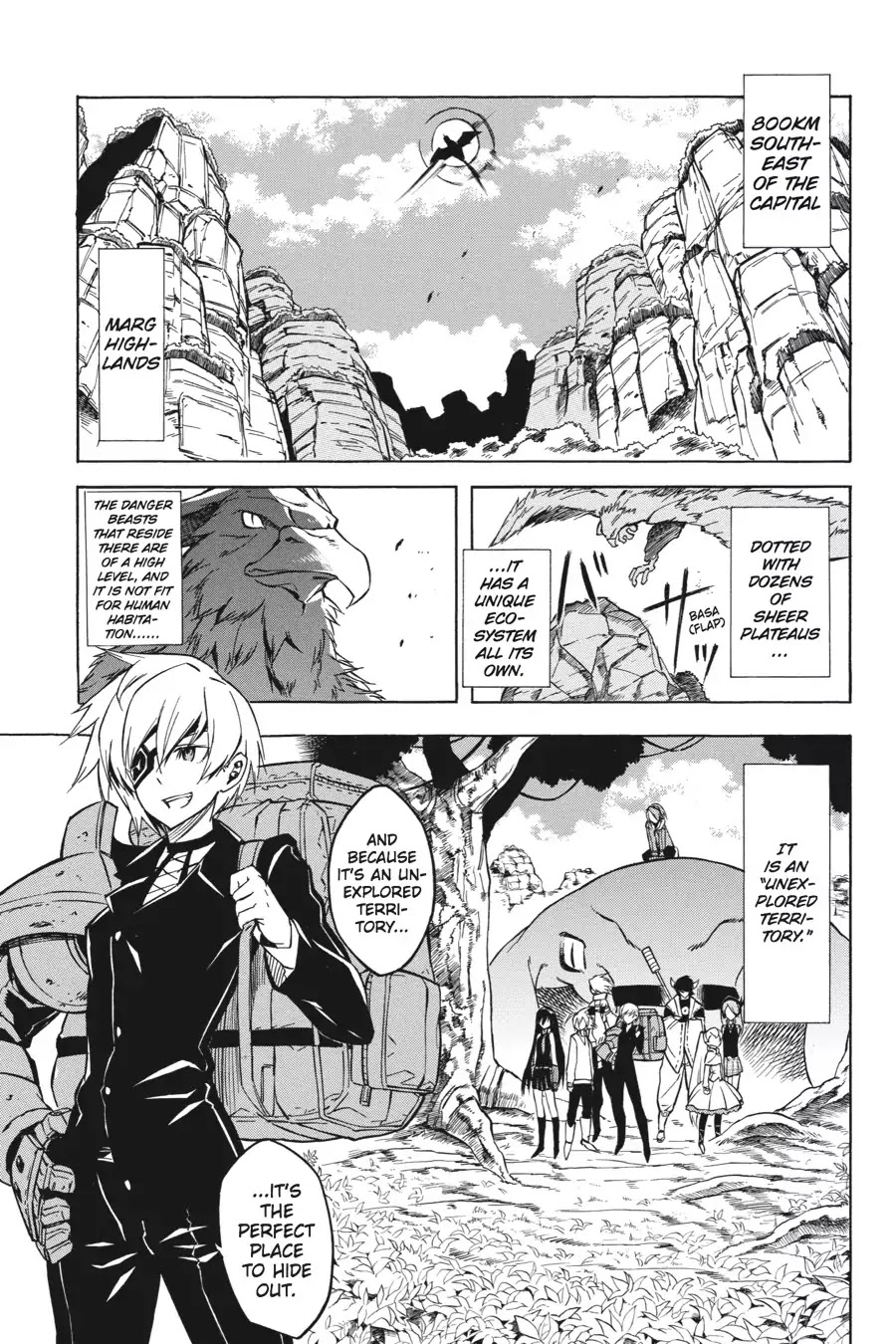 Akame ga Kill! Chapter 22 page 3 - Chapter 22: Kill The Unexplored Territory