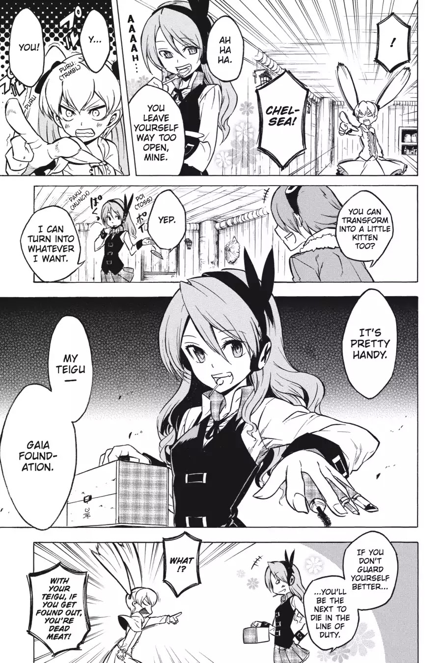 Akame ga Kill! Chapter 23 page 9 - Chapter 23: Kill The Newbies