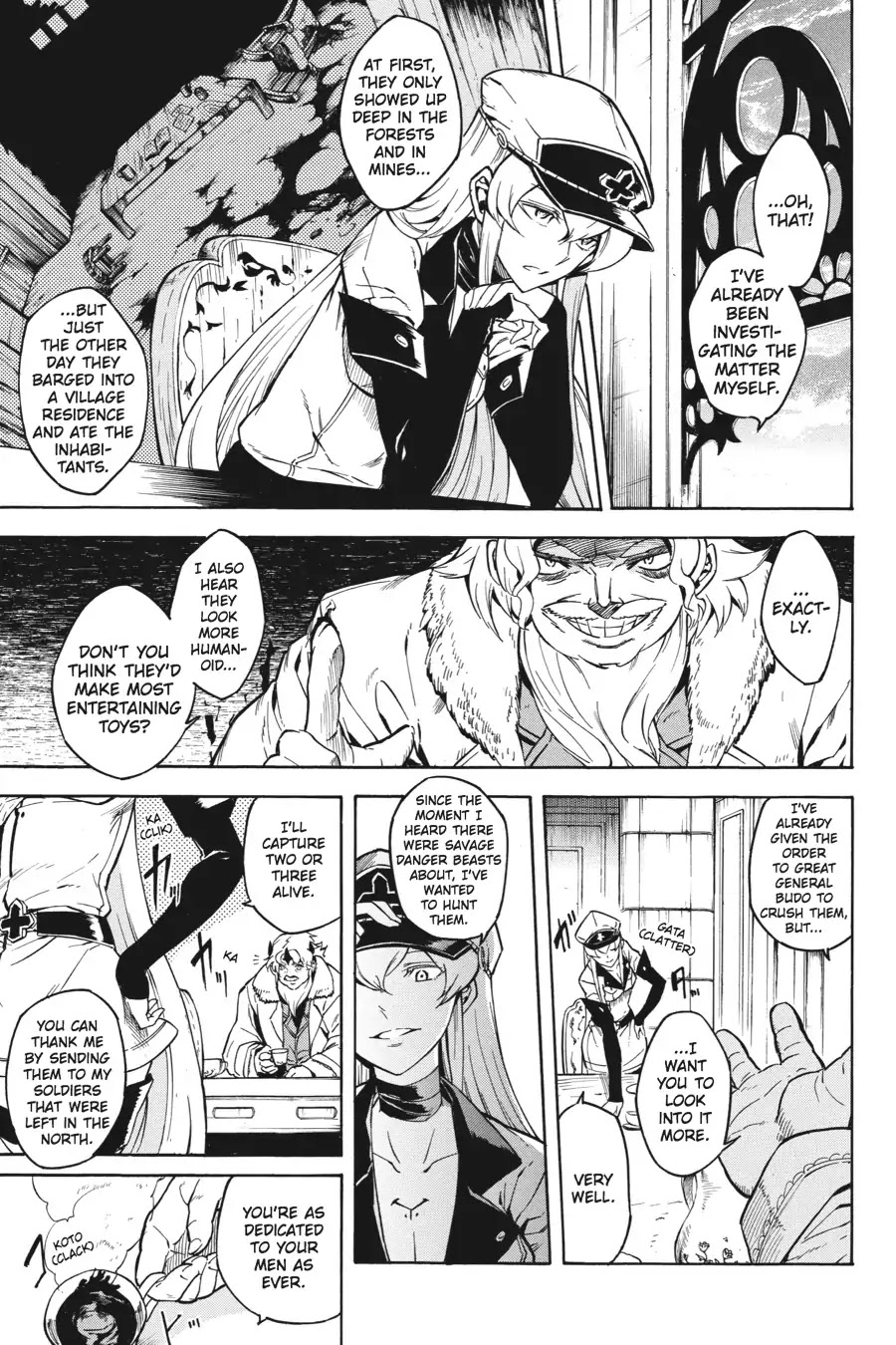 Akame ga Kill! Chapter 24 page 10 - Chapter 24: Kill The Danger Beasts