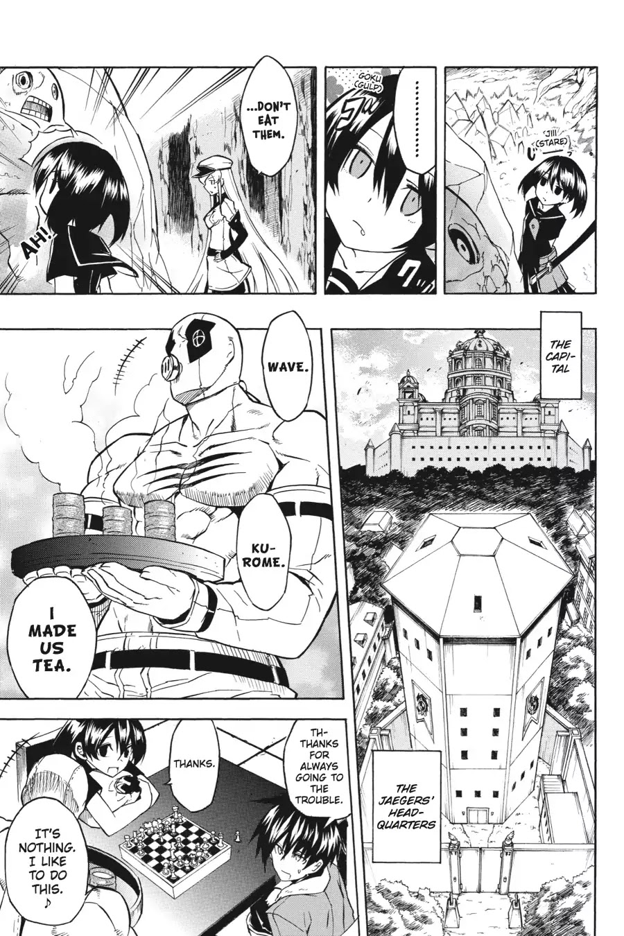 Akame ga Kill! Chapter 24 page 20 - Chapter 24: Kill The Danger Beasts