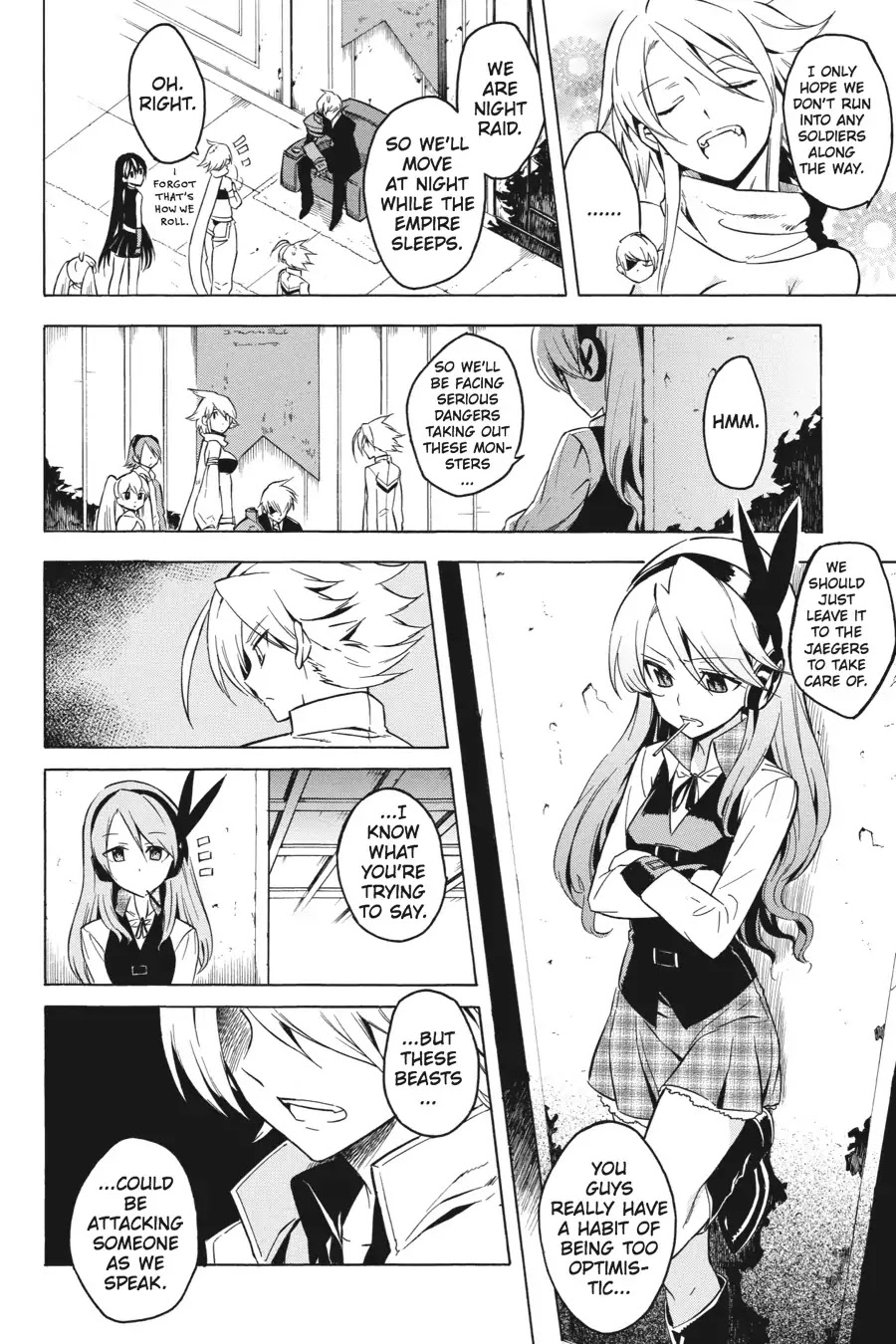 Akame ga Kill! Chapter 25 page 6 - Chapter 25: Kill The Nuisance