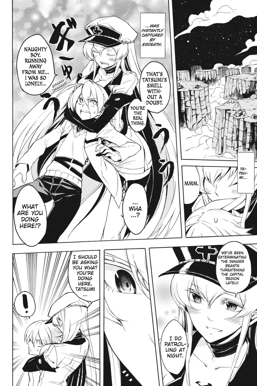 Akame ga Kill! Chapter 26 page 4 - Chapter 26: Kill The Giant Danger Beast