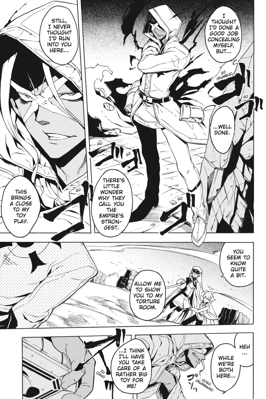 Akame ga Kill! Chapter 26 page 9 - Chapter 26: Kill The Giant Danger Beast