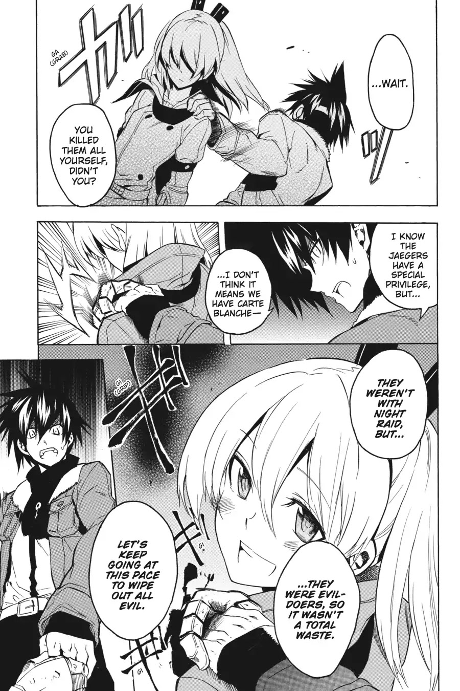 Akame ga Kill! Chapter 28 page 13 - Chapter 28: Kill The Religious Organization