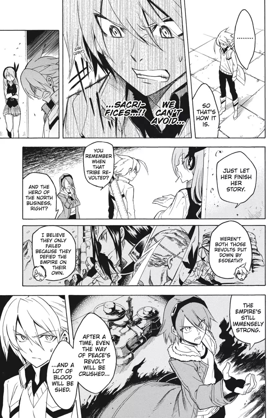 Akame ga Kill! Chapter 28 page 17 - Chapter 28: Kill The Religious Organization