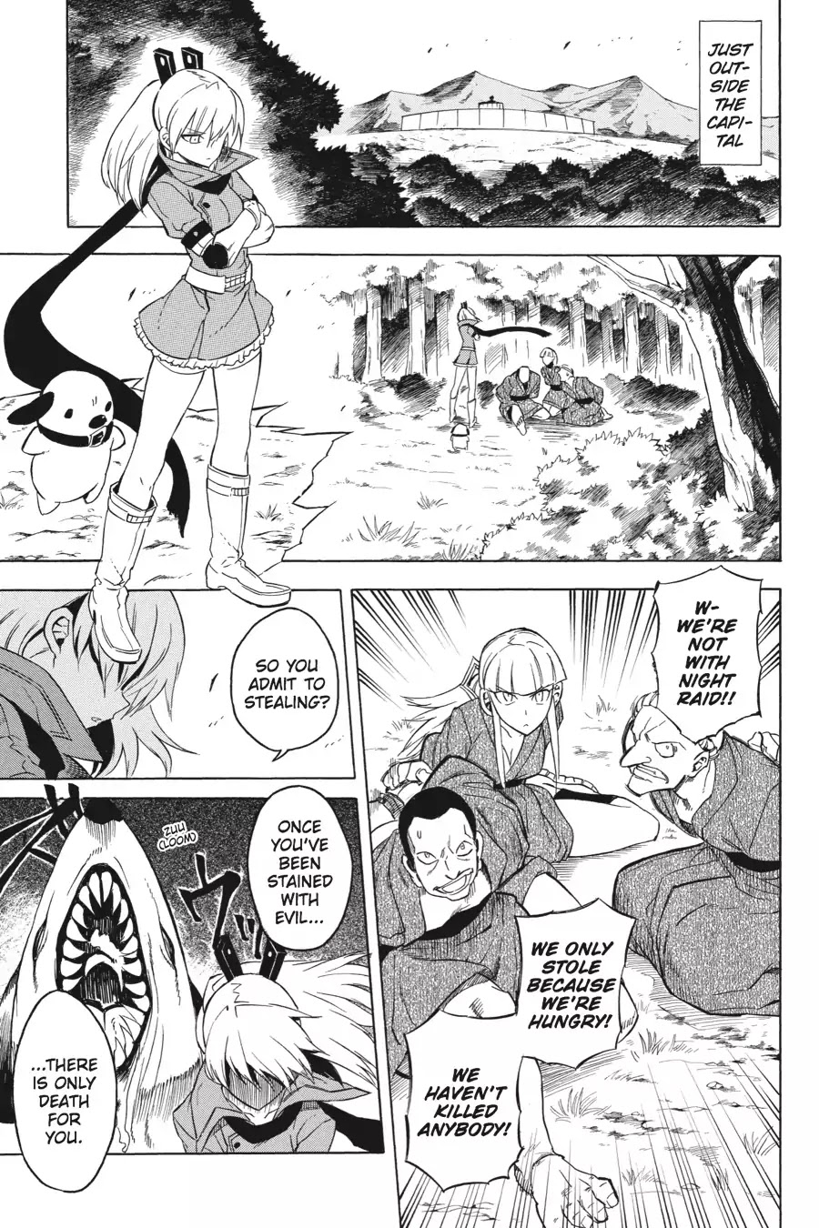 Akame ga Kill! Chapter 28 page 9 - Chapter 28: Kill The Religious Organization