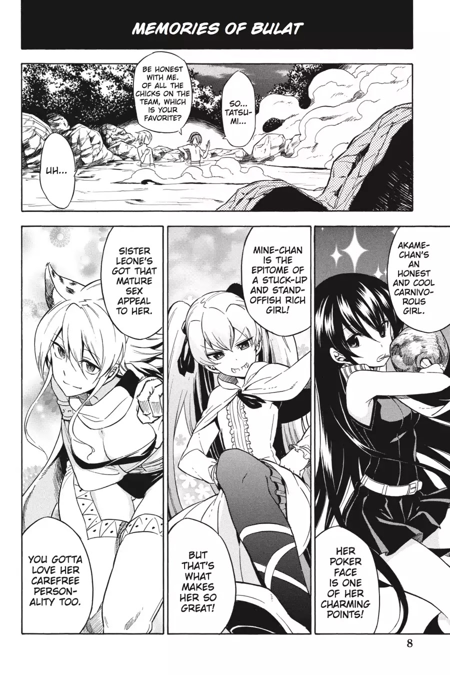 Akame ga Kill! Chapter 33.5 page 9 - Vol.8 Bonus Chapter: Kill The Reminiscing