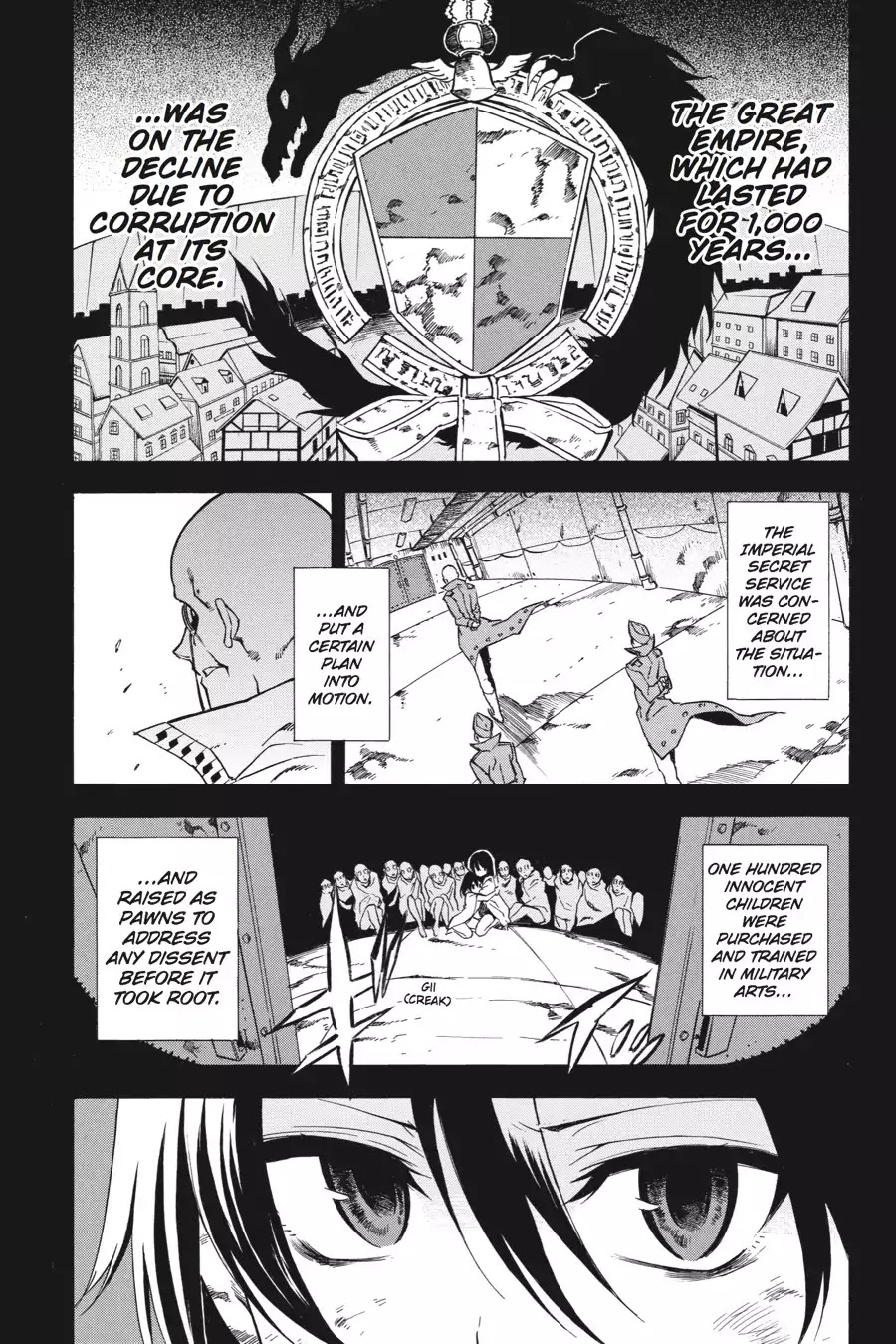 Akame ga Kill! Chapter 33 page 1 - Chapter 33: Kill The Fortified Humans