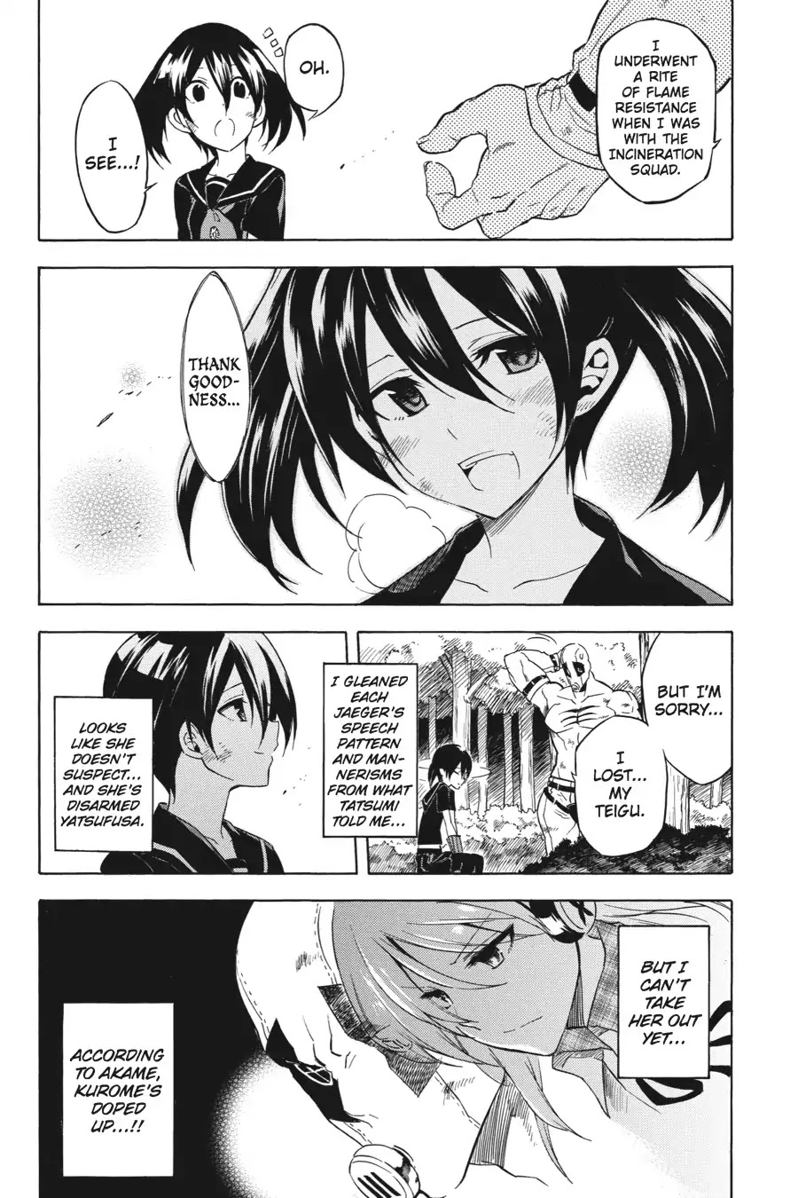 Akame ga Kill! Chapter 33 page 14 - Chapter 33: Kill The Fortified Humans