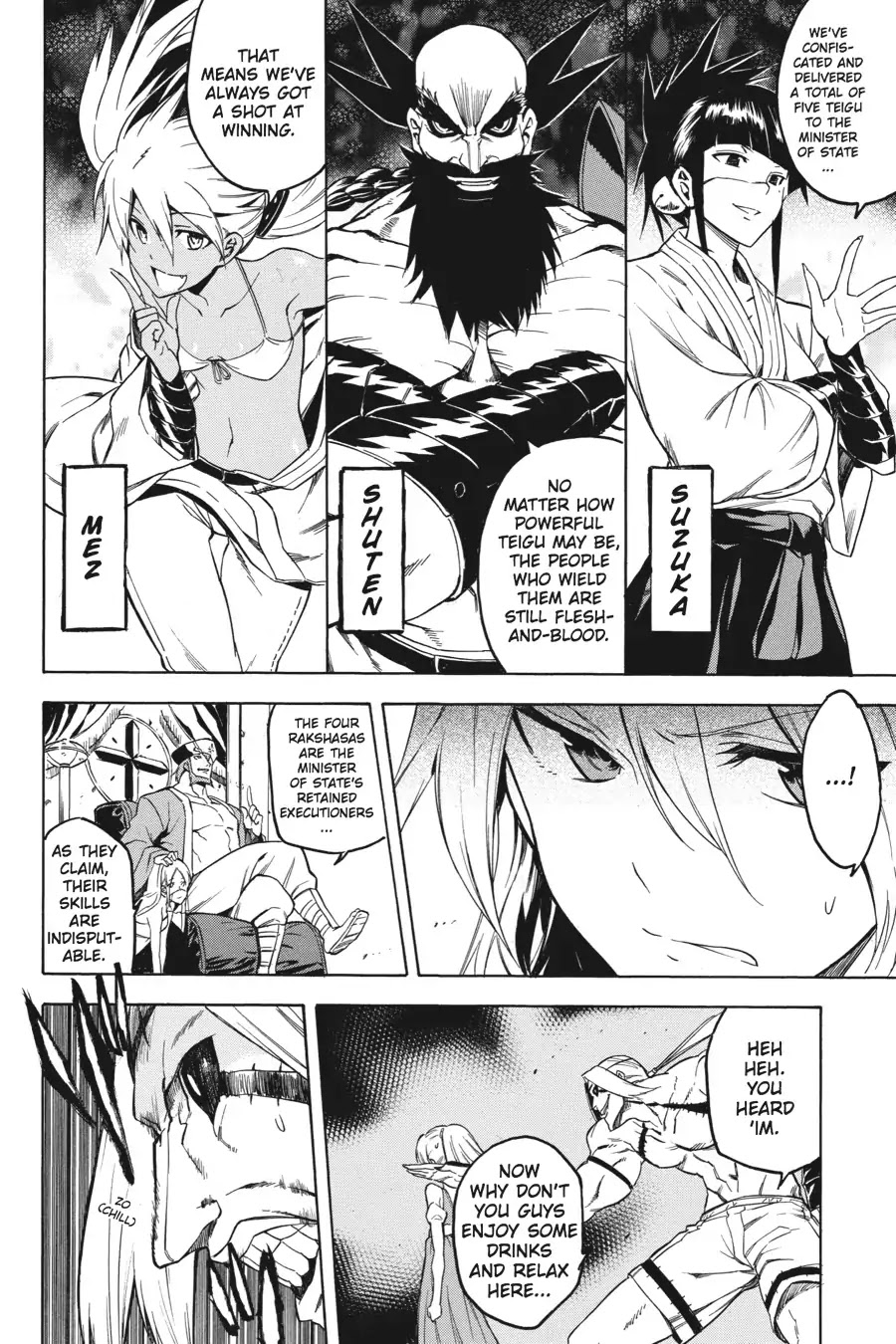 Akame ga Kill! Chapter 34 page 10 - Chapter 34: Kill The Demons (Part 1)