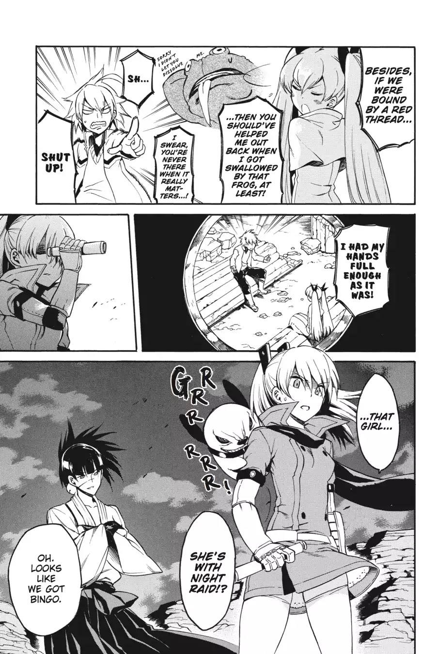 Akame ga Kill! Chapter 36 page 37 - Chapter 36: Kill Fate (Part 1)