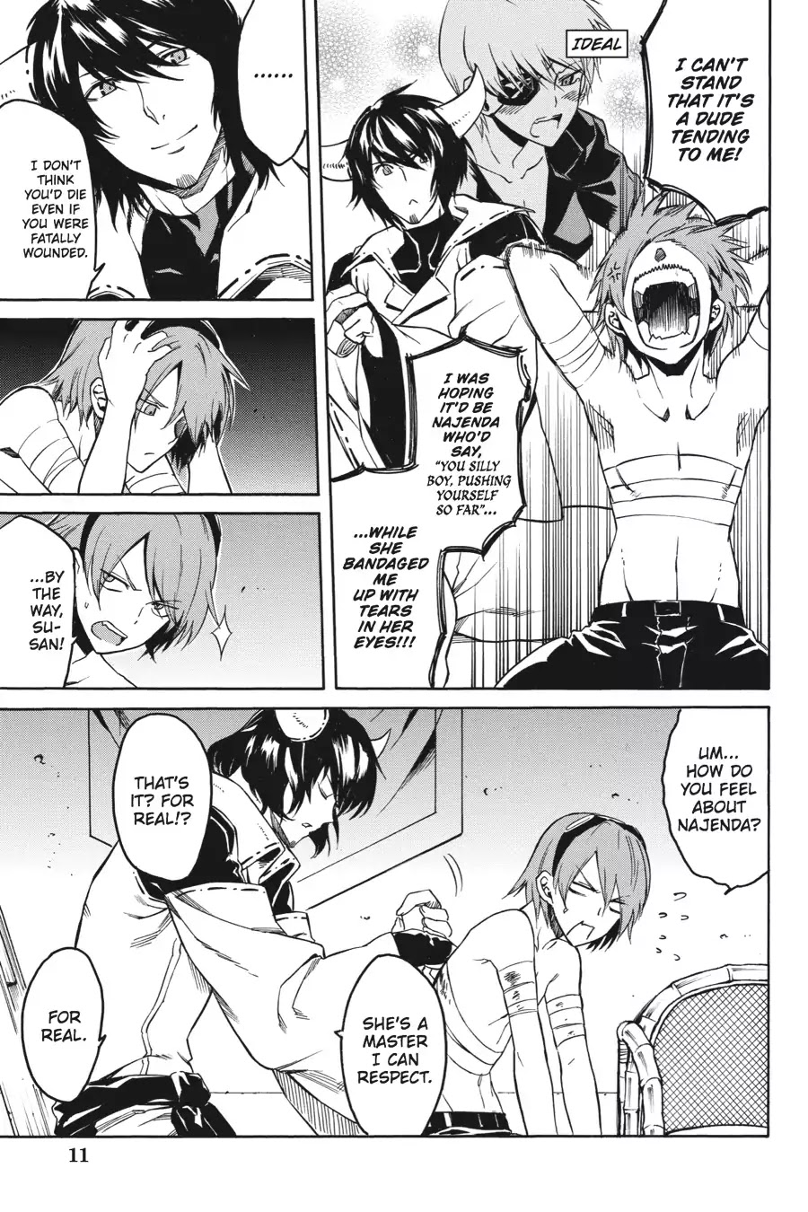 Akame ga Kill! Chapter 39 page 11 - Chapter 39: Kill The Trauma