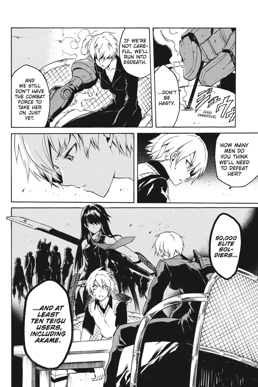 Akame ga Kill! Chapter 39 page 22 - Chapter 39: Kill The Trauma