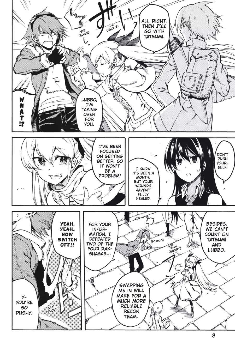 Akame ga Kill! Chapter 39 page 8 - Chapter 39: Kill The Trauma