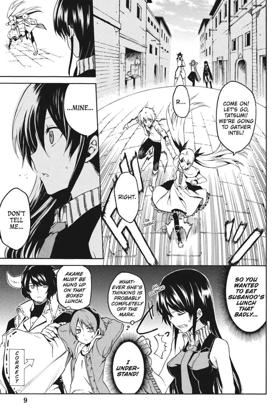 Akame ga Kill! Chapter 39 page 9 - Chapter 39: Kill The Trauma