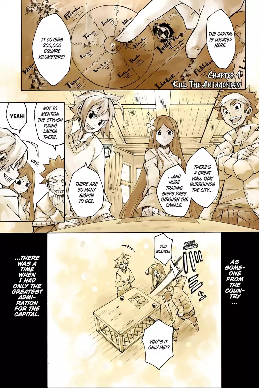 Akame ga Kill! Chapter 4 page 1 - Chapter 4: Kill The Antagonism