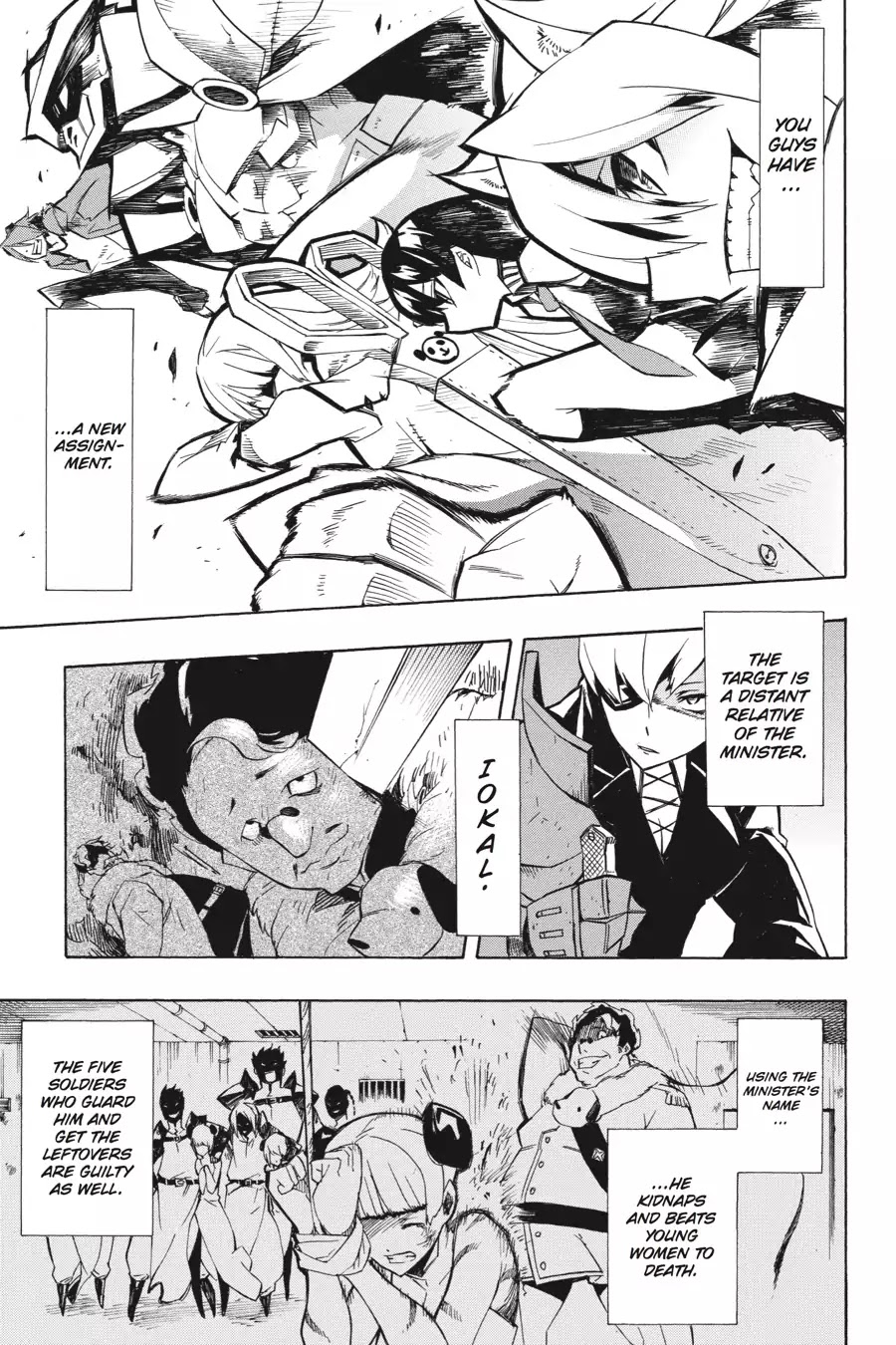 Akame ga Kill! Chapter 4 page 19 - Chapter 4: Kill The Antagonism