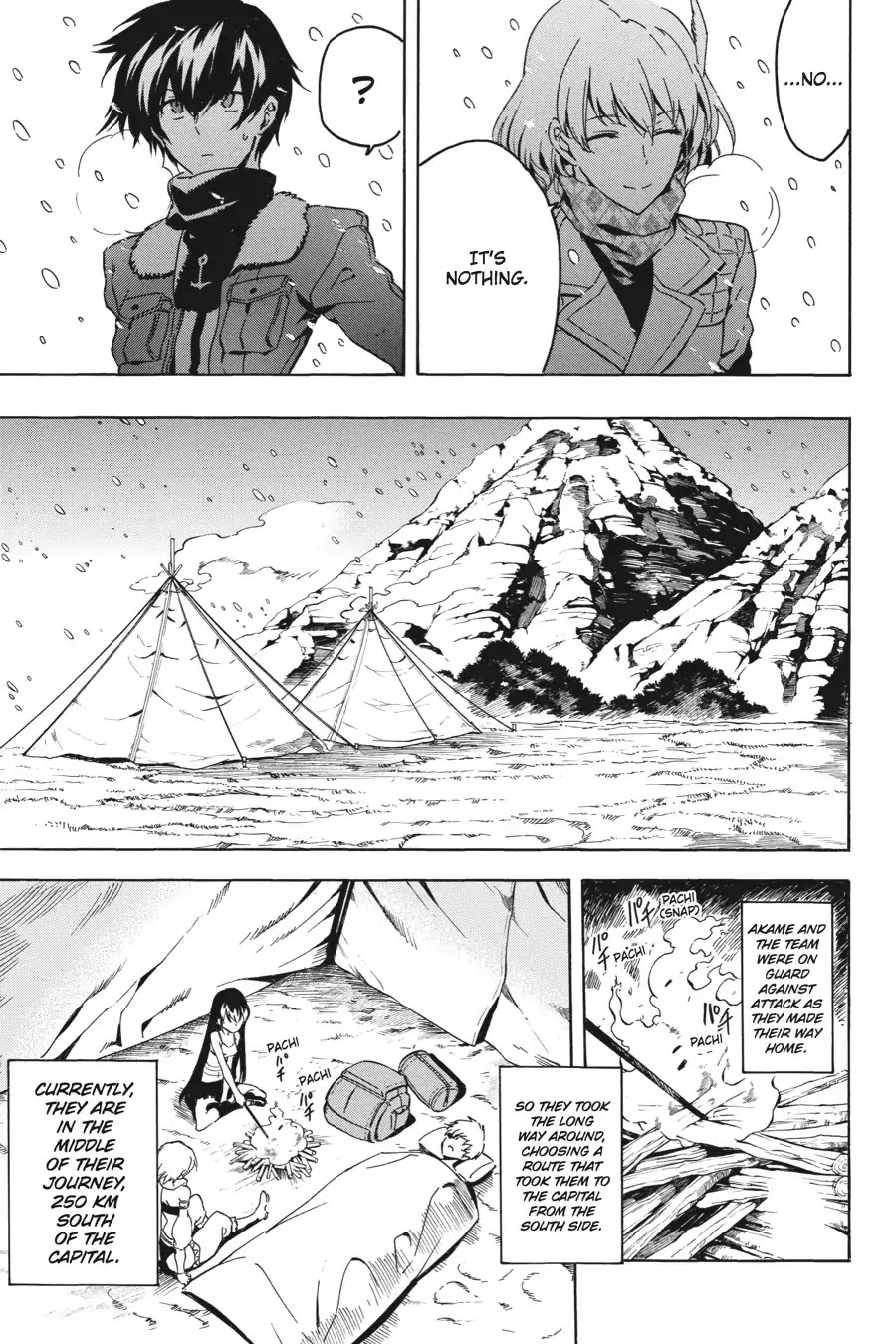 Akame ga Kill! Chapter 44 page 34 - Chapter 44: Kill The Hesitation