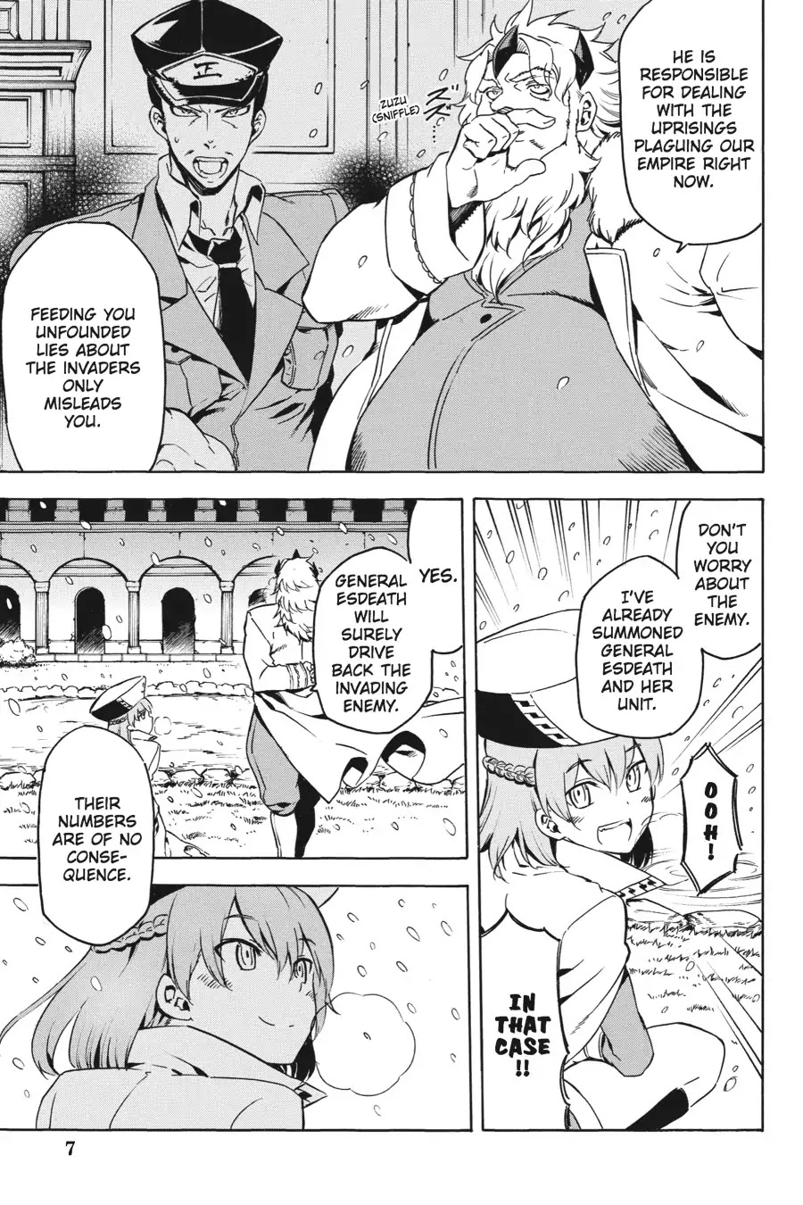 Akame ga Kill! Chapter 44 page 8 - Chapter 44: Kill The Hesitation