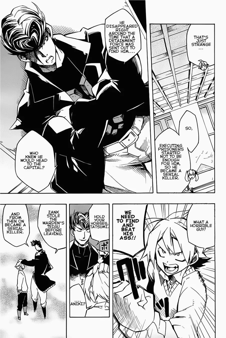 Akame ga Kill! Chapter 5 page 11 - Chapter 5 : Kill The Slasher