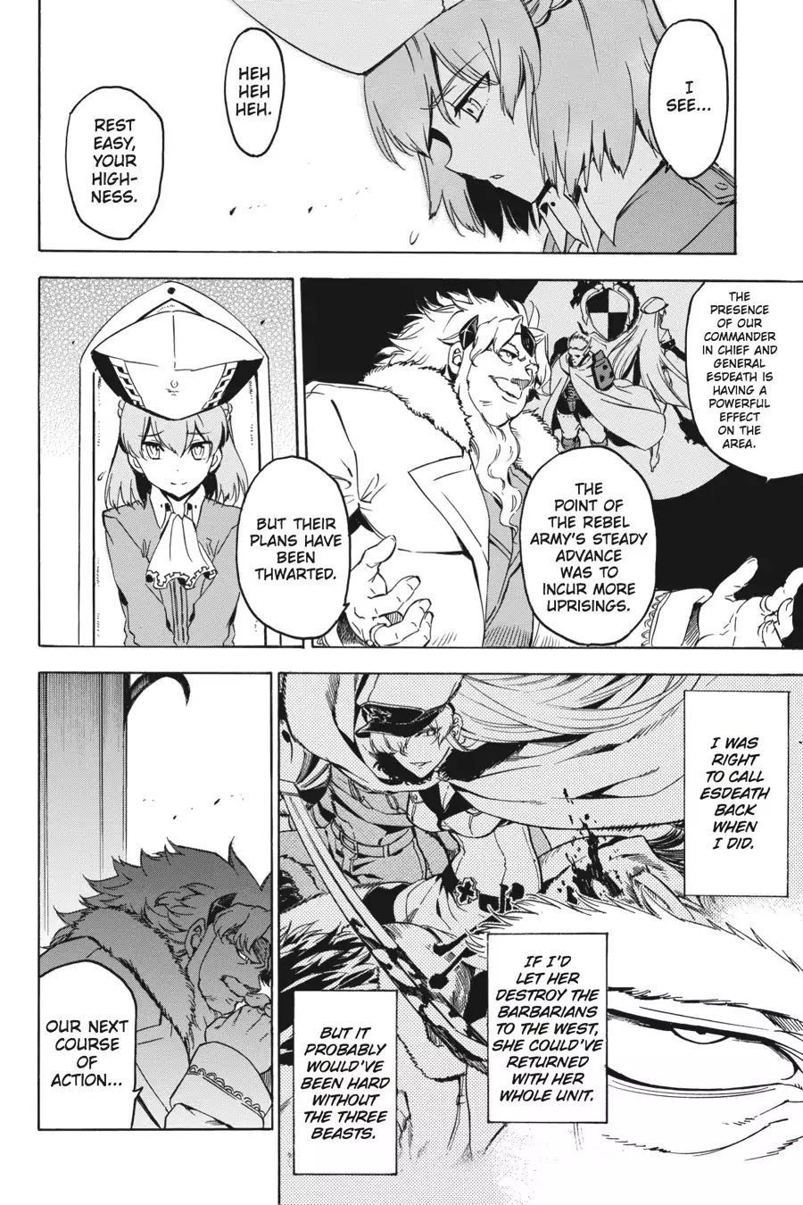 Akame ga Kill! Chapter 53 page 6 - Chapter 53: Kill The Adversity (Part 1)