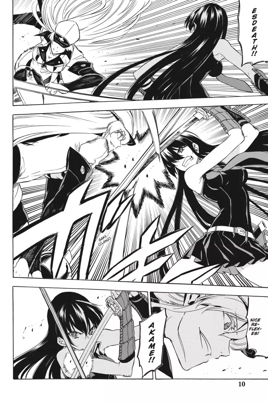 Akame ga Kill! Chapter 55 page 10 - Chapter 55: Kill The Two Strongest