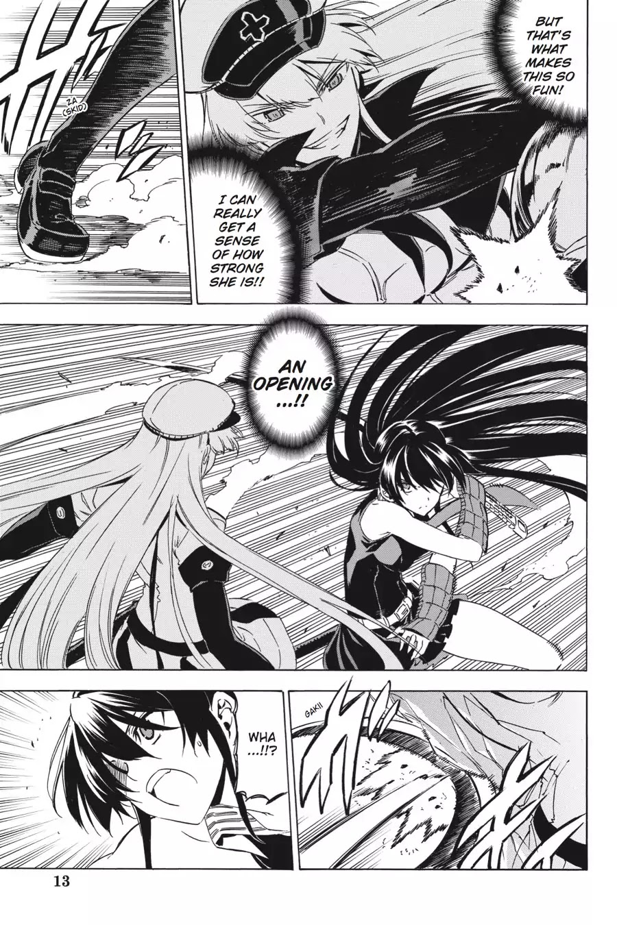 Akame ga Kill! Chapter 55 page 13 - Chapter 55: Kill The Two Strongest