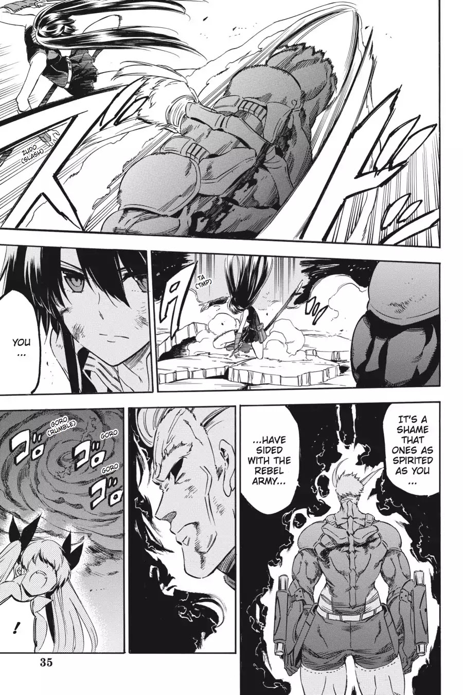 Akame ga Kill! Chapter 55 page 34 - Chapter 55: Kill The Two Strongest