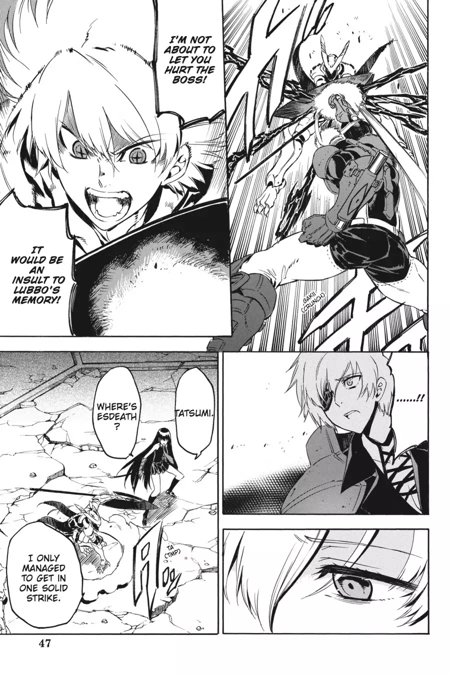 Akame ga Kill! Chapter 55 page 46 - Chapter 55: Kill The Two Strongest
