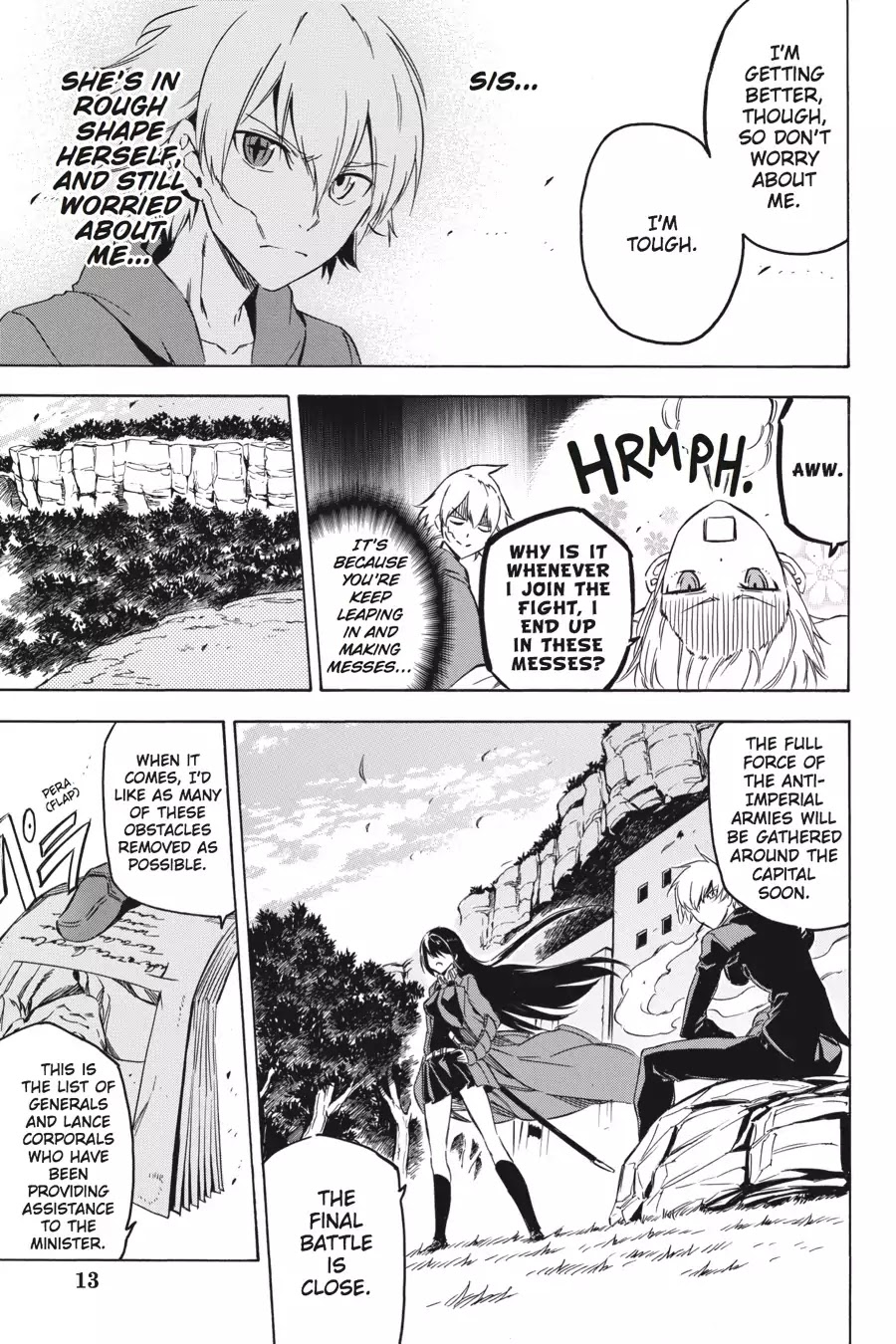 Akame ga Kill! Chapter 61 page 13 - Chapter 61: Kill The Reinforcements