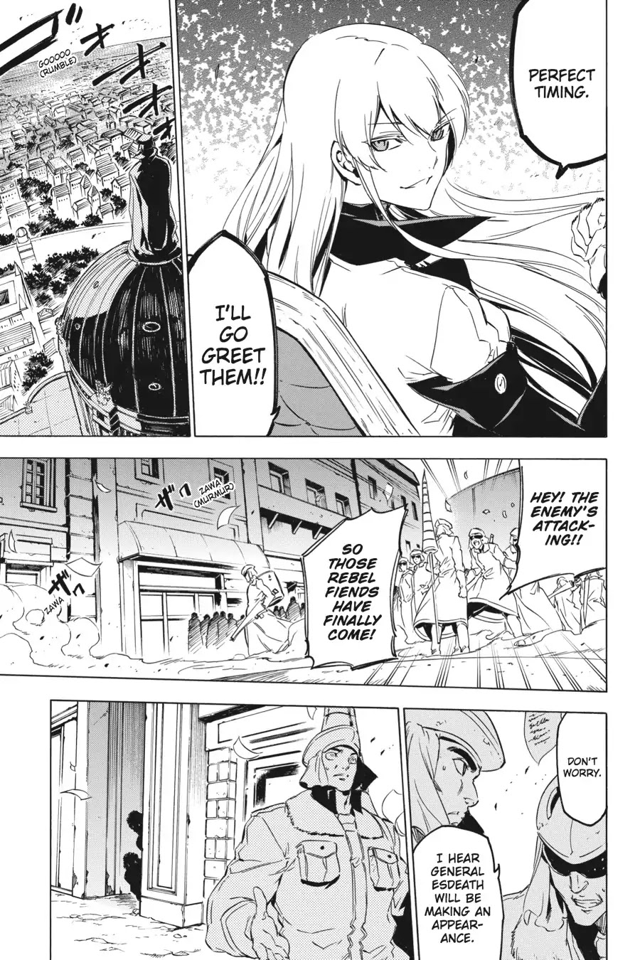 Akame ga Kill! Chapter 61 page 17 - Chapter 61: Kill The Reinforcements