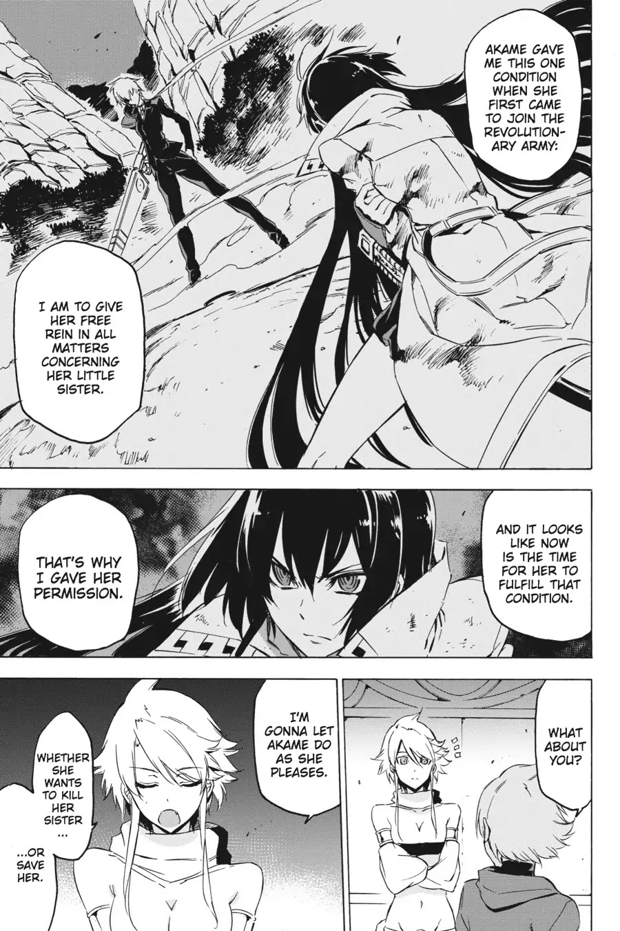 Akame ga Kill! Chapter 64 page 5 - Chapter 64: Kill The Little Sister (Part 1)