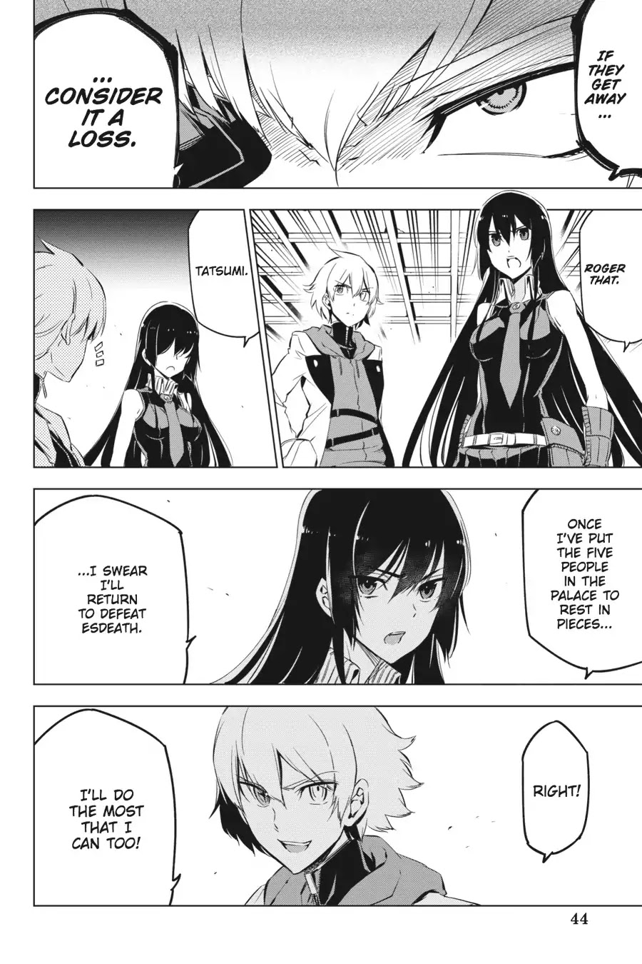 Akame ga Kill! Chapter 68 page 10 - Chapter 68: Kill The Ringleader