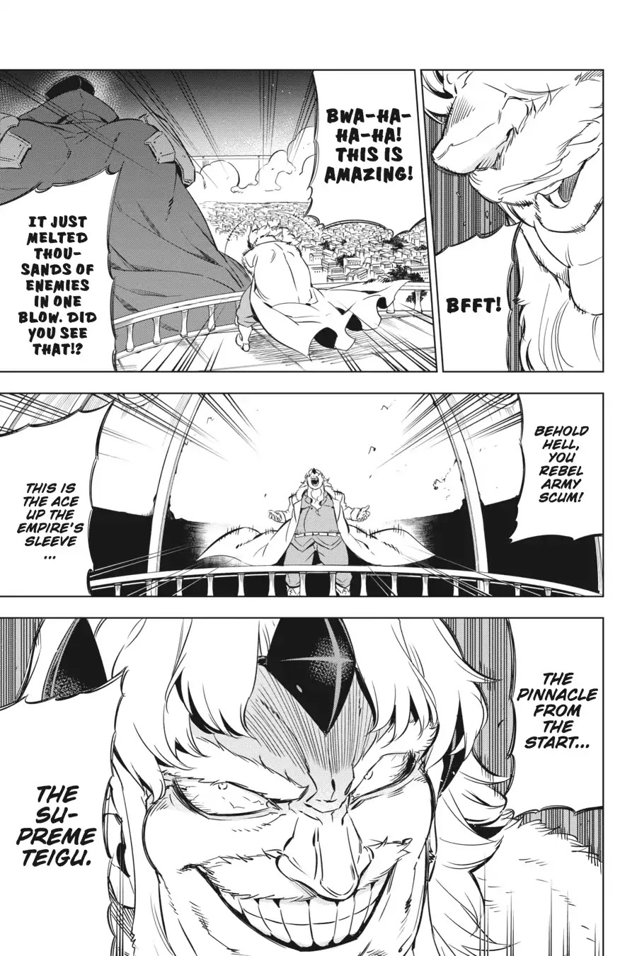 Akame ga Kill! Chapter 70 page 36 - Chapter 70: Kill The Melee (Part II)