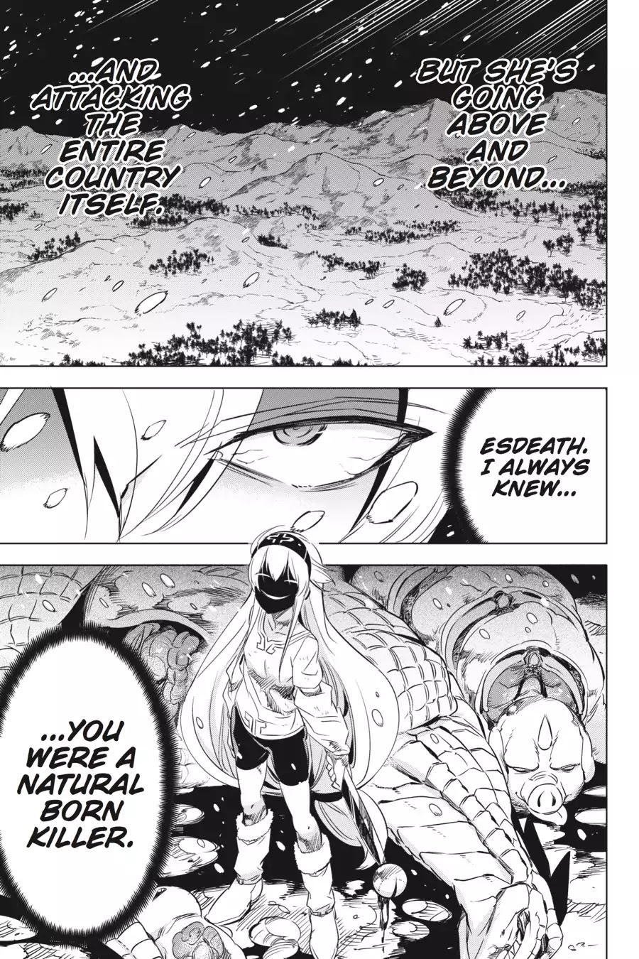 Akame ga Kill! Chapter 75 page 32 - Chapter 75: Kill Esdeath (Part I)