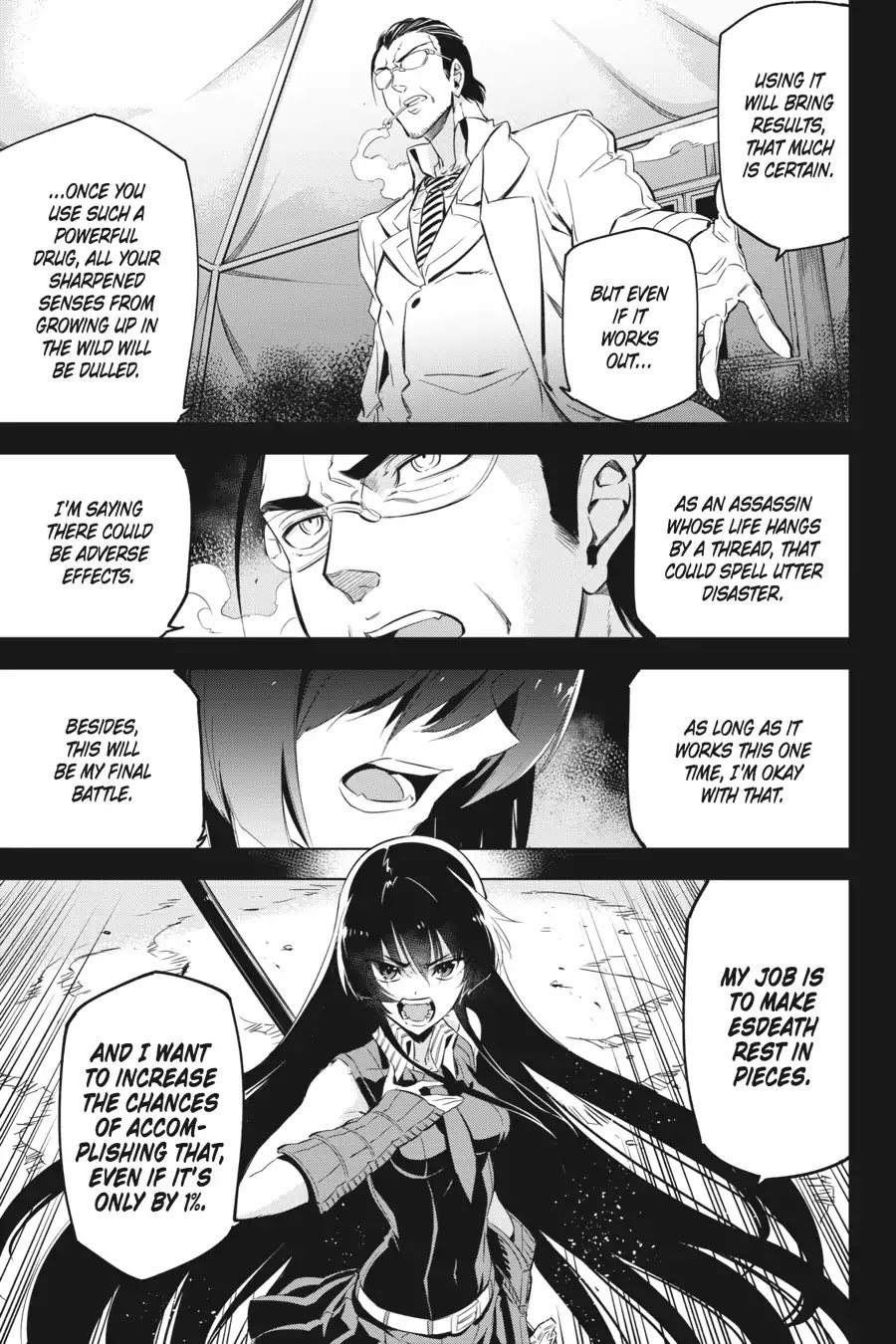 Akame ga Kill! Chapter 75 page 5 - Chapter 75: Kill Esdeath (Part I)