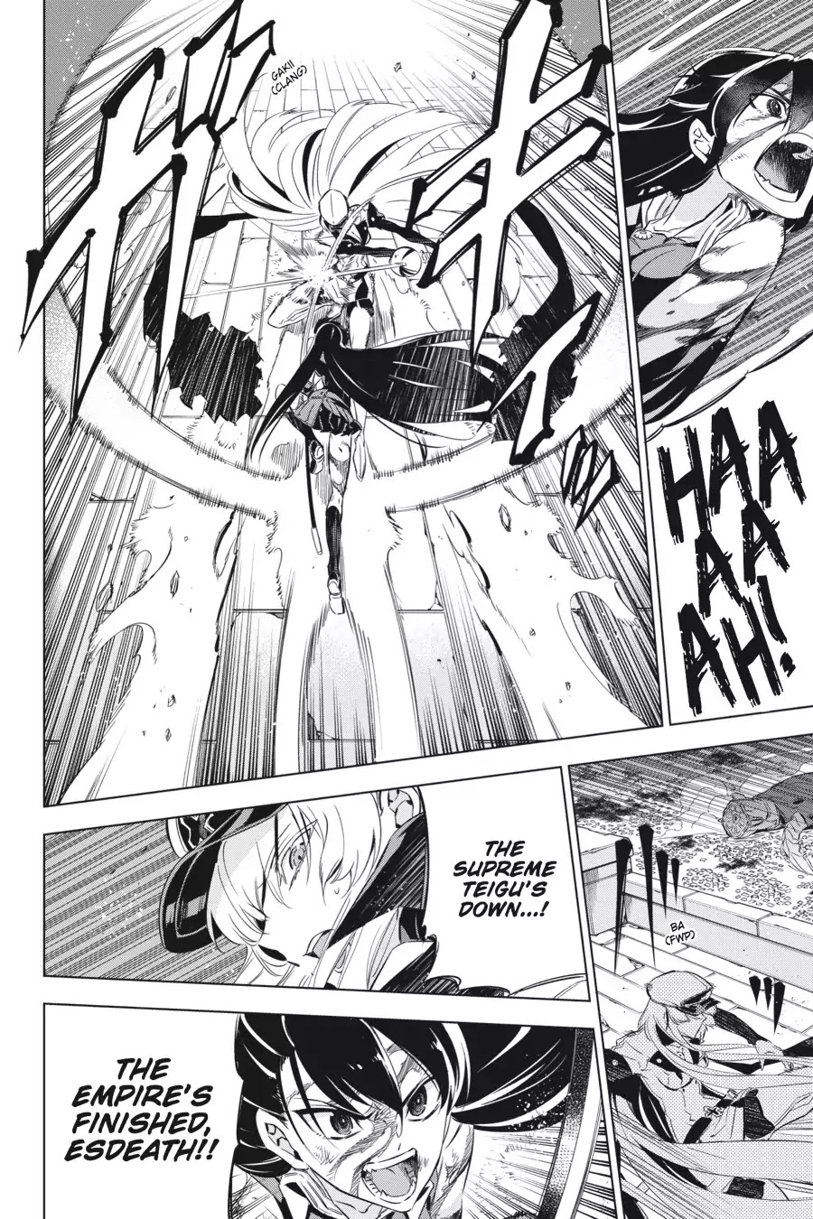 Akame ga Kill! Chapter 75 page 8 - Chapter 75: Kill Esdeath (Part I)