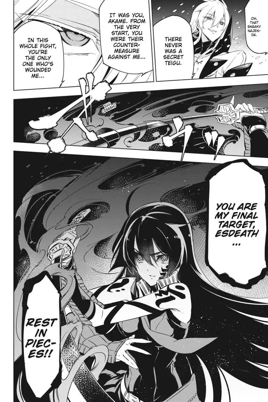 Akame ga Kill! Chapter 76 page 50 - Chapter 76: Kill Esdeath (Part II)
