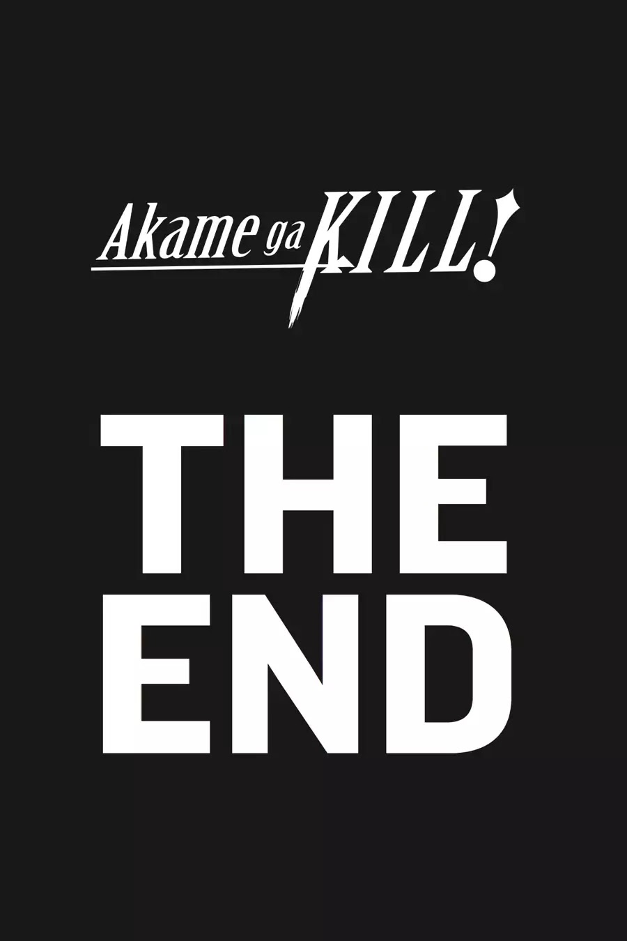 Akame ga Kill! Chapter 78 page 55 - Chapter 78: Akame Ga Kill [END]
