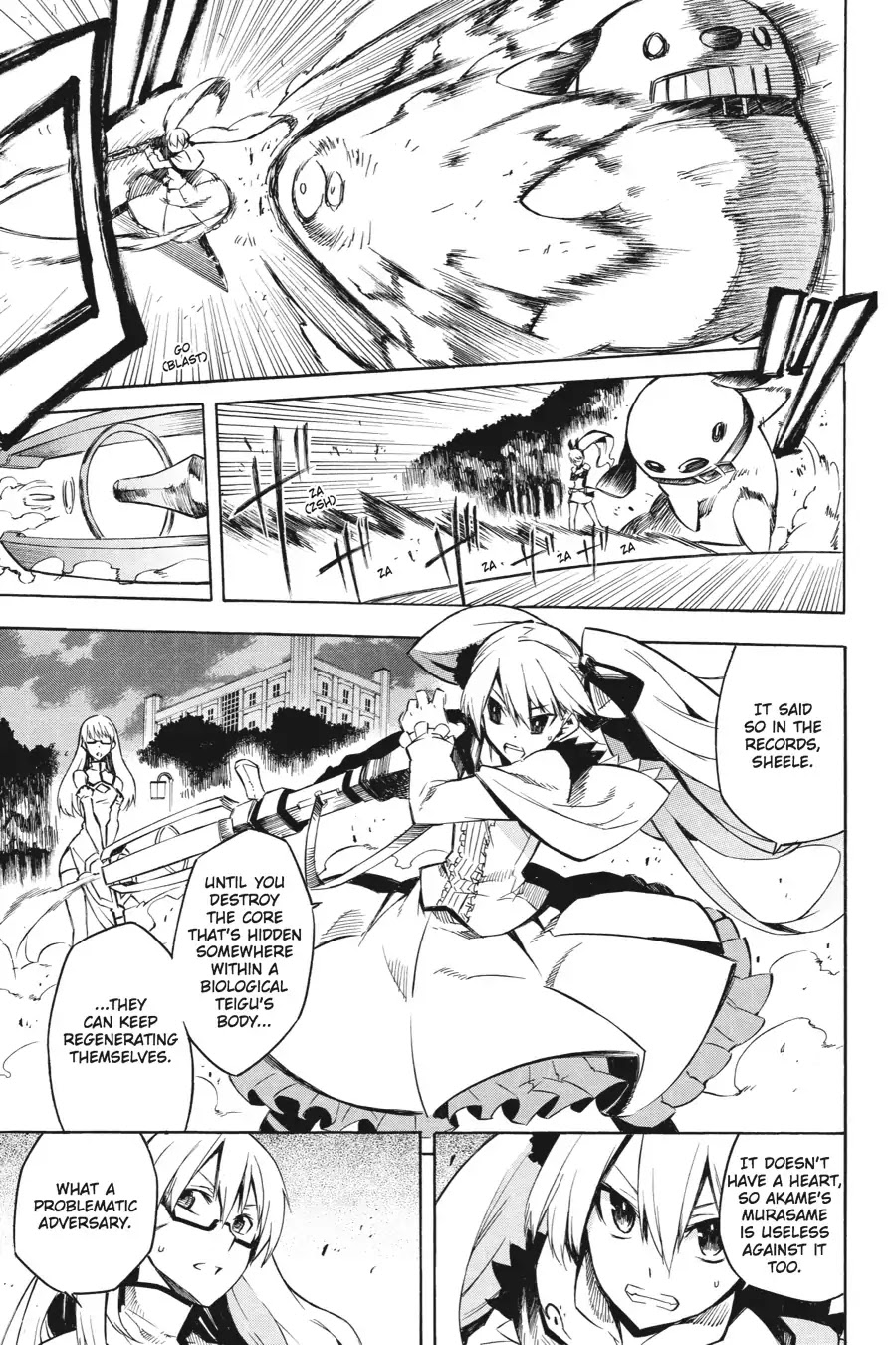 Akame ga Kill! Chapter 9 page 12 - Chapter 9: Kill the Absolute Justice & Bonus