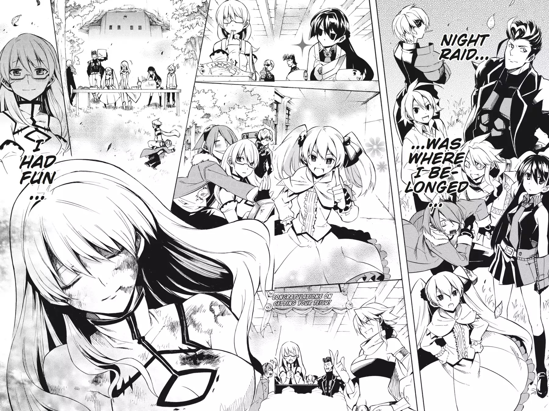 Akame ga Kill! Chapter 9 page 40 - Chapter 9: Kill the Absolute Justice & Bonus
